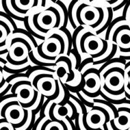 abstract black and white curve stripe pattern background