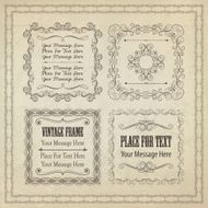 Retro Scroll Frames
