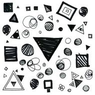 Chicks Dig Geometry Felt Pen Doodles