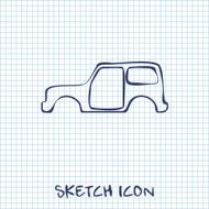 icon of car body