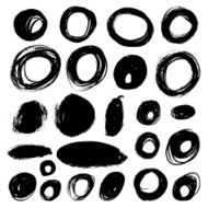 Black brush strokes N2