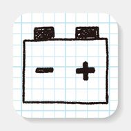 Battery doodle