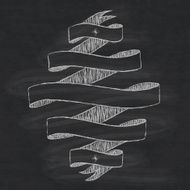Chalkboard design element