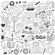 travel - doodles collection
