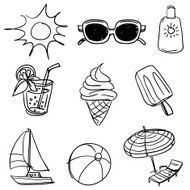 Summer beach fun collection N2