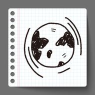 globe doodle