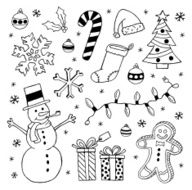 Christmas doodles N4