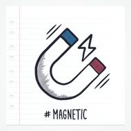 Doodle Magnet Icon
