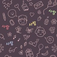 Romantic and love pattern
