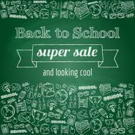 Doodle back to school super sale poster