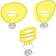 Lightbulb - Doodles