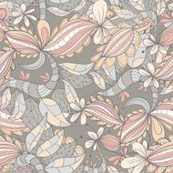 abstract hand-drawn pattern seamless doodle taxture N2