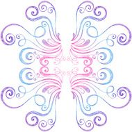 Sketchy Notebook Doodles Scroll Vector