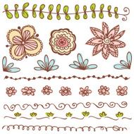 Doodles Flowers collection N6