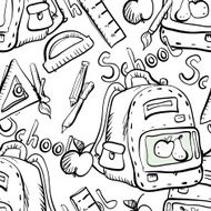 Seamless education wallpaper background