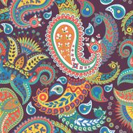 Paisley seamless pattern