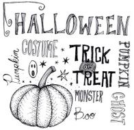 halloween doodle