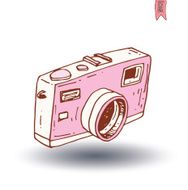 camera icon vector illustration