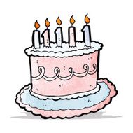 Cartoon Birthday Cake N29