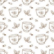Tea cup and rose hips