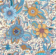 Seamless Floral Pattern N14