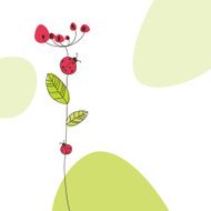 Ladybugs on flower