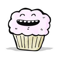 cartoon cupcake