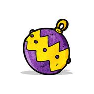 Cartoon Christmas Bauble N4