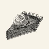 Pie Slice Drawing