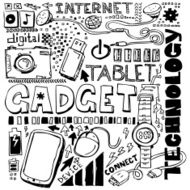 Gadget sketch drawing collection N2