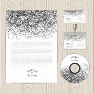 Vector corporate identity template N6