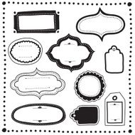 Doodle Labels and Tags