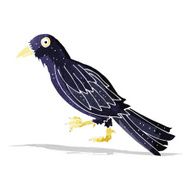 Cartoon Crow N7