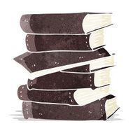 Cartoon Pile Of Books N4