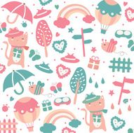 spring cat wallpaper N2