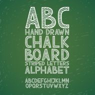 Blackboard chalkboard Chalk hand draw doodle abc alphabet grunge scratch