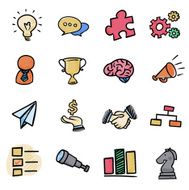 Business concept icon N4