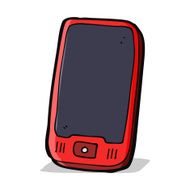 cartoon mobile phone