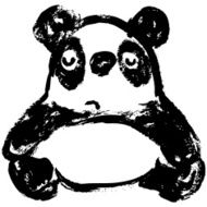 Sketch of panda Front