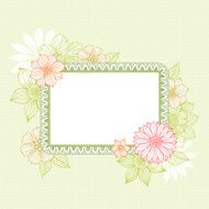 Frame With Flowers N2