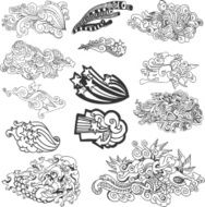 Swirl Design elements N2