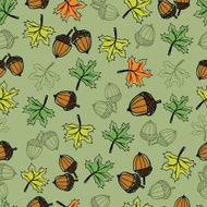 Autumn seamless pattern N9
