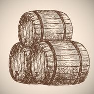 Beer Drawing by hand N2