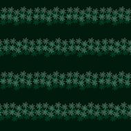 Henna Mehendi Tattoo Seamless Pattern on a green background