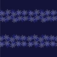 Henna MehendyTattoo Seamless Pattern on a violet background N2