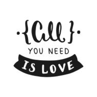 Vector hand drawn lettering poster N9