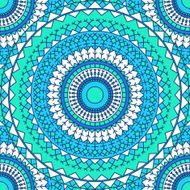 hand drawn seamless ornamental abstract bright background with many details
