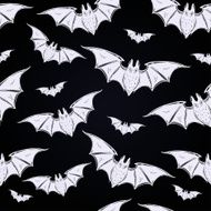 Seamless background with bats N7