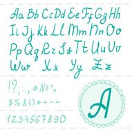 Hand drawn font N2