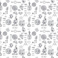 Science And Education Seamless Pattern N3